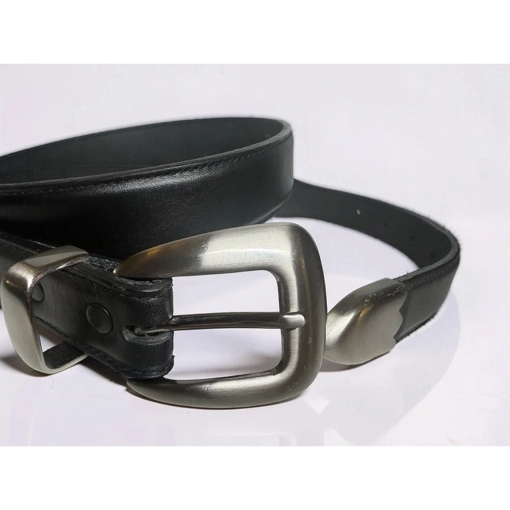 Nocona Men's Sz 40 Tapered Black Leather Belt N2427201 Cowboy Rodeo Western